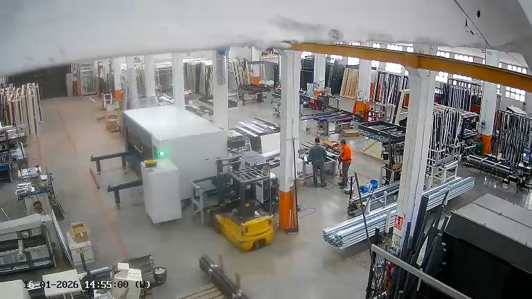 Una visión de la fábrica de Industrias JL